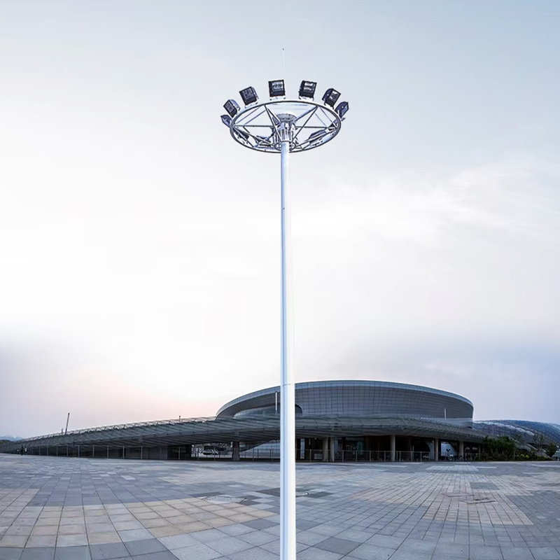 Přizpůsobitelné dvanáctiúhelníkové stožáry s vysokým stožárem pro Highway Stadium
